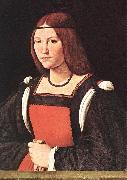 BOLTRAFFIO, Giovanni Antonio Portrait of a Young Woman 55 oil painting